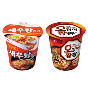 농심 새우탕컵12개 + 오징어짬뽕컵12개_이미지