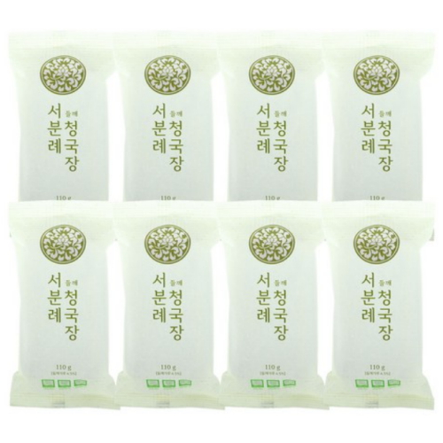서일농원 서분례 명인 청국장 들깨 110g (8개)_이미지