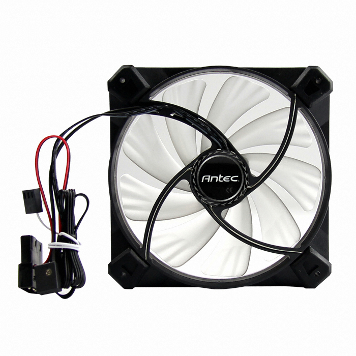 Antec TrueQuiet UFO 120mm 블랙 진동 패드 (블루)_이미지