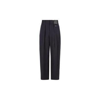 로에베 스트레이트 레그 플리츠 팬츠 H526Y04WJ4 5190DARKNAVYBLUE T_이미지