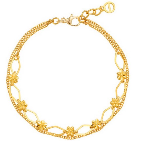 한국금다이아몬드 여자 팔찌 마름모 꽃 체인 7.5g이미지입니다. 누르면 해당 게시물로 새창이동합니다.