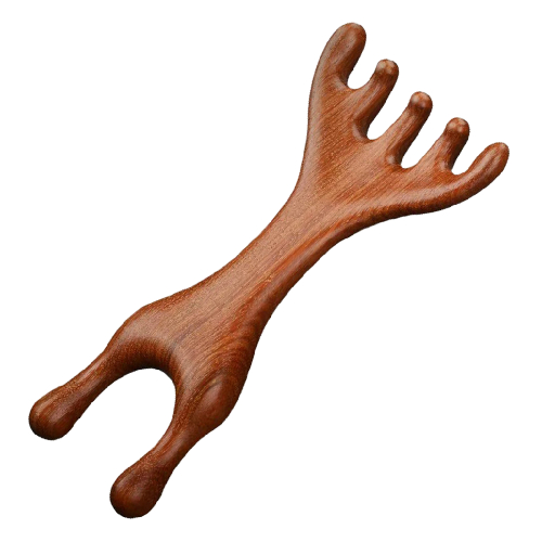 웨즌 두피 페이셜 경락 마사지 괄사