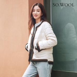  SO,WOOL 중경량 구스 다운 재킷