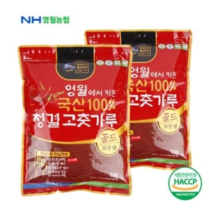 영월농협 동강마루 햇 청결 고춧가루 보통맛 1kg (2개)