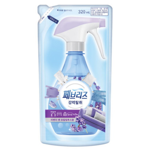 한국피앤지 페브리즈 강력탈취 라벤더 앤 유칼립투스 리필 320ml (3개)