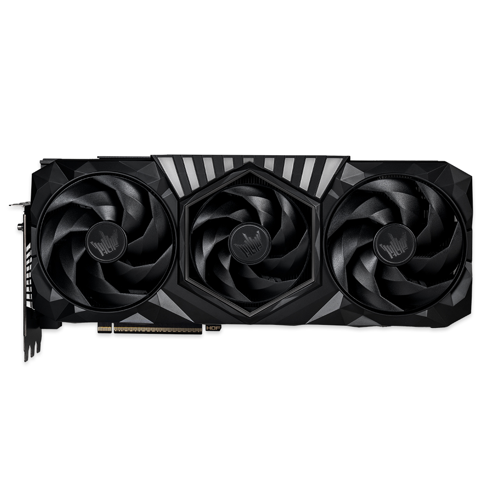 갤럭시 GALAX 지포스 RTX 5080 HOF GAMING BLACK D7 16GB