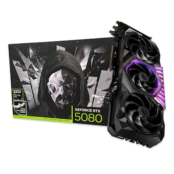 갤럭시 GALAX 지포스 <b>RTX</b> <b>5080</b> HOF GAMING BLACK D7 16GB