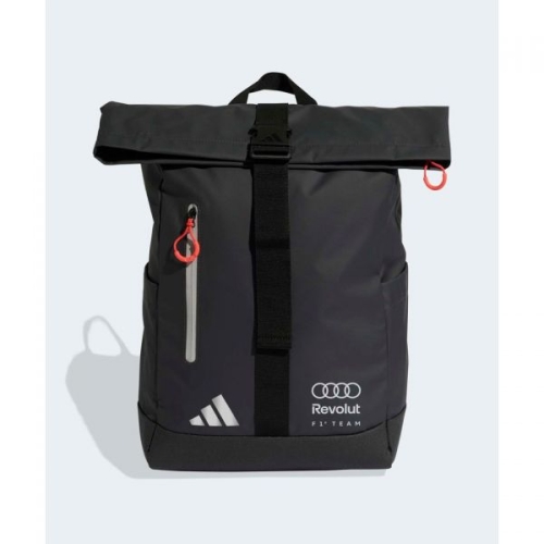 아우디 F1 롤탑 리드 백팩 블랙 KE9083 20251016