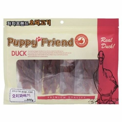 펫더맨 퍼피프렌드 오리꽈배기 300g (6개)