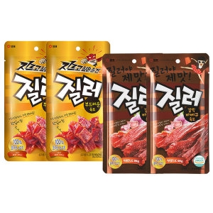 샘표식품 질러 육포 부드러운 30g 2개+빠다콘쓰 30g 2개_이미지
