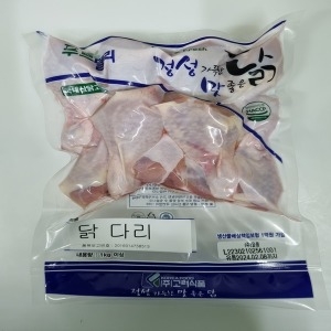 (주)고려식품 푸르델리 냉동 생 닭다리 북채 1kg 1팩