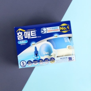 헨켈 홈매트 액체 전자모기향 코드 훈증기+ 45일리필액1개_이미지