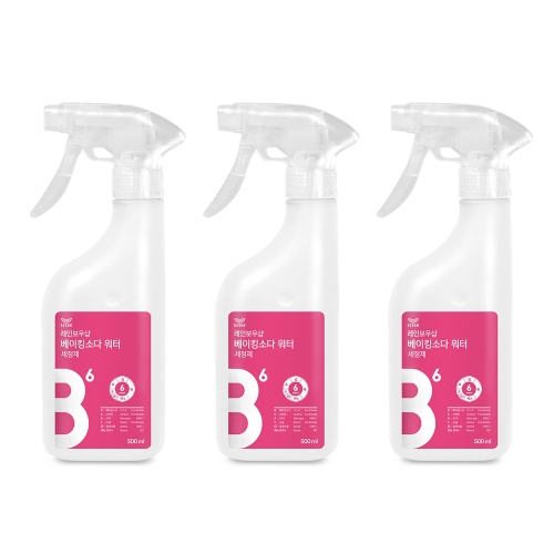 레인보우샵 베이킹소다 워터 다목적세정제 500ml 3개입