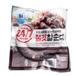 쫄깃 찰순대 500g