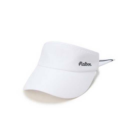 말본골프 리본 바이저 M6142PVS04OWT_이미지