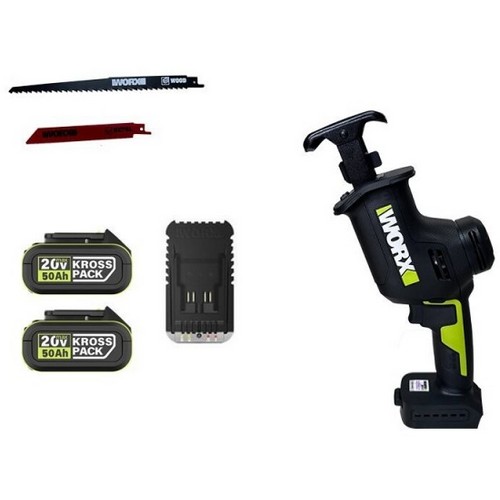 웍스 WU500 해외구매 (5.0Ah, 배터리 2개)_이미지