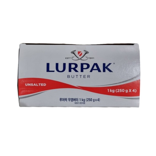 알라푸드 루어팍 무염버터 250g (4개)_이미지