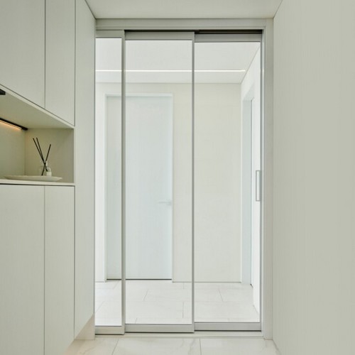 한샘 라이트 3연동 ㅡ자형 오픈형 기본유리 (~1.5m)_이미지