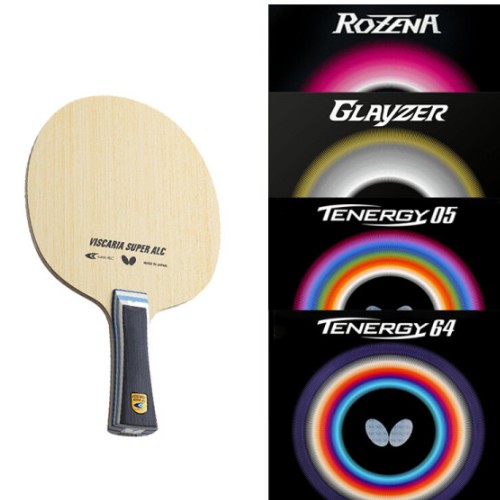 버터플라이 비스카리아 슈퍼 ALC + 로제나/그레이저/테너지 러버 부착 세트이미지입니다. 누르면 해당 게시물로 새창이동합니다.