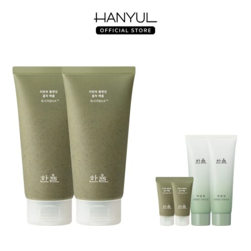 아모레퍼시픽 한율 어린쑥 클렌징 흡착 팩폼 120ml (2개)_이미지