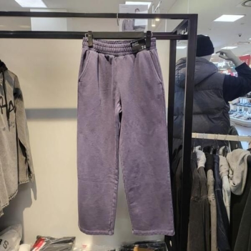 엠할리데이 HC21 피그먼트 와이드 PT C 캐주얼 스트릿 빈티지 스타일 편한 면 와이드 팬츠 MP6PU186