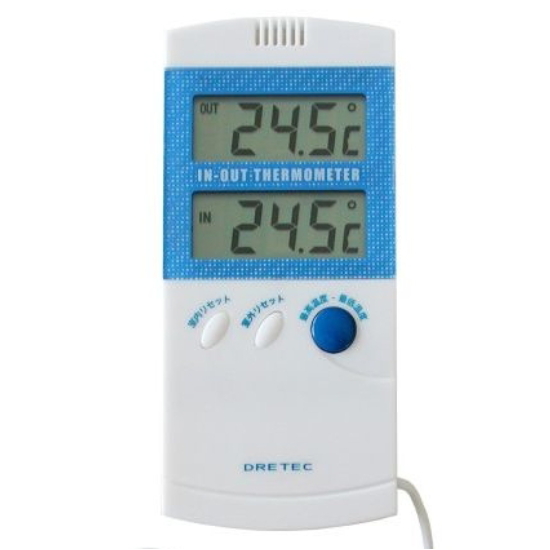드레텍 디지털 온도계 O-209BL