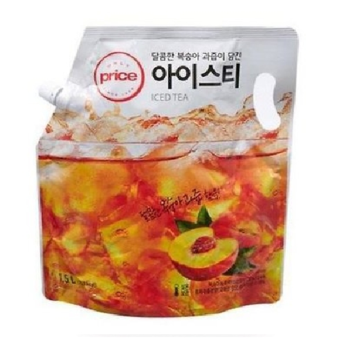 롯데마트 온리프라이스 복숭아 아이스티 1.5L (1개)