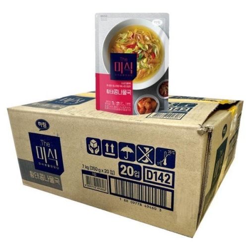 하림 더미식 황태콩나물국 350g (20개)_이미지