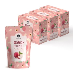맥널티 복숭아 아이스티 190ml