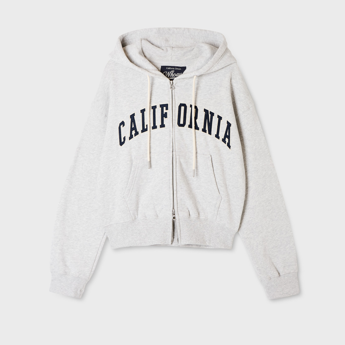 Signature Patch Hood Zip-up F WHMZG4911F