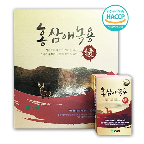  보성식품 녹용홍삼애 80ml 30포 [1개]