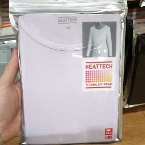 아동 히트텍 U넥 티셔츠 긴팔 내복 남녀공용 키즈내복 키즈히트텍