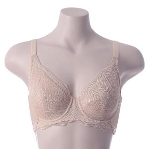  와코루 부드러운 패드 세미보정 풀컵 A컵 브라 WBRP020A-OB