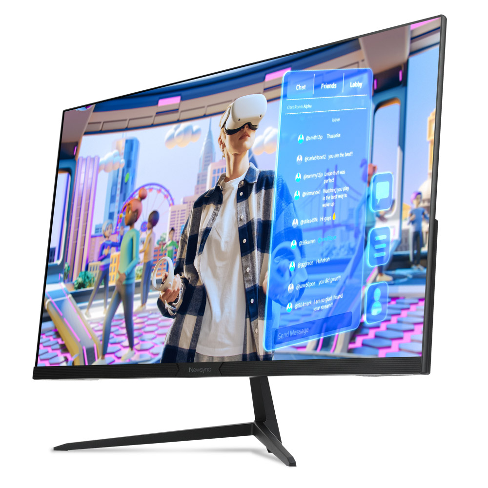 ��Ʈ�� Newsync 270P ��� TYPE-C ���� 100 HDR ������