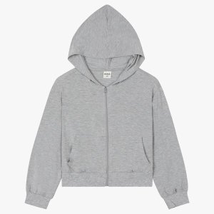 이랜드리테일 유솔 베이직 크롭 후드집업 ULJM23F50_7358