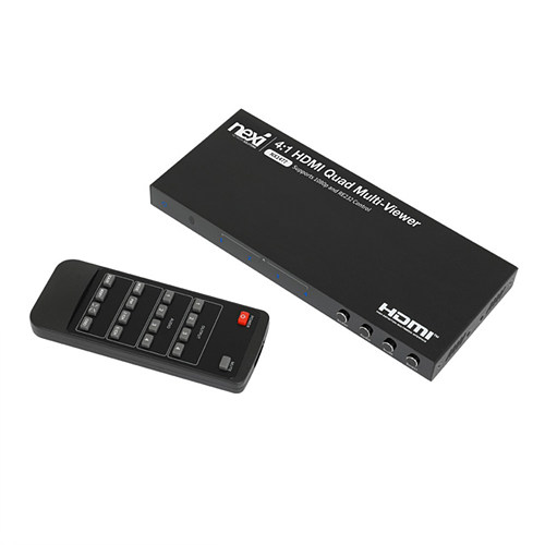 ������Ʈ��ũ NEXI NX-QMS0401 4:1 HDMI ��Ƽ���