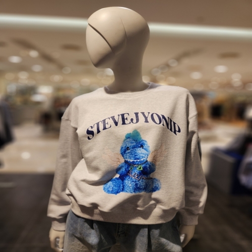 SJYP STEVEN J YONIP 다이노 맨투맨 PW2F1TTO609W