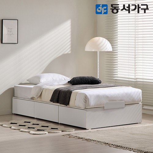 동서가구 유주얼 무헤드 3서랍 수납침대 SS (매트별도)_이미지