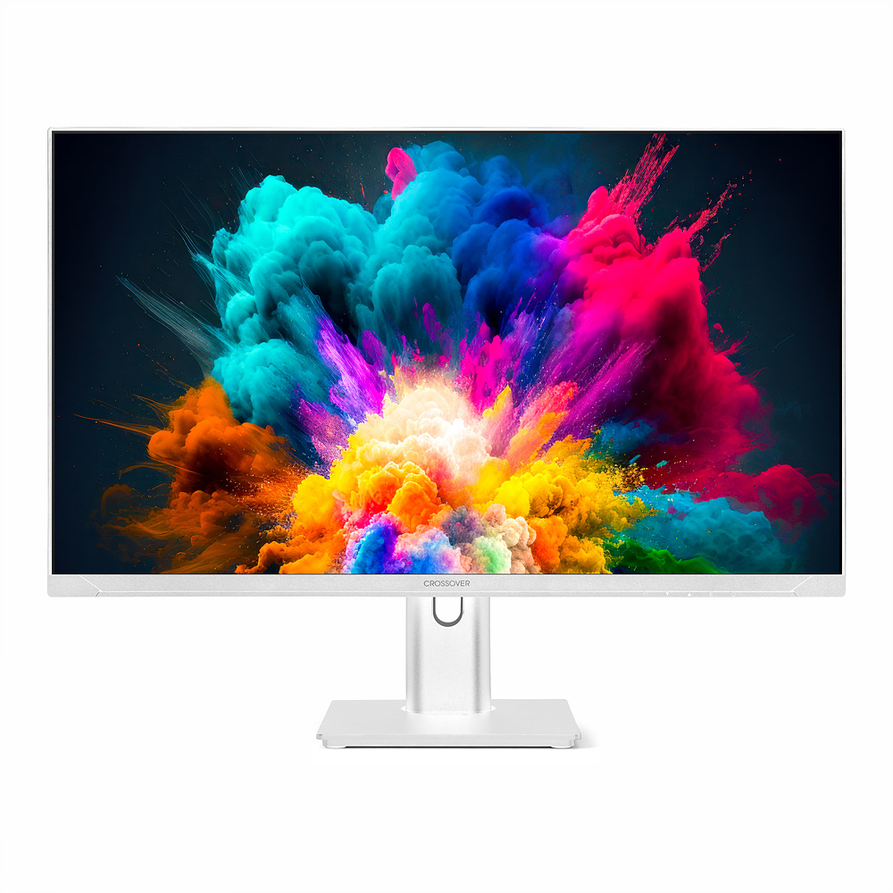 크로스오버 27UA759 UHD4K-75H 화이트 멀티스탠드 무결점_이미지