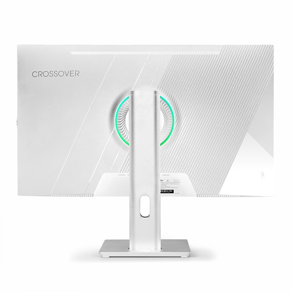 크로스오버 27UA759 UHD4K-75H 화이트 멀티스탠드 무결점