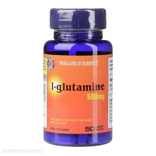  홀랜드앤바렛 영국 L-글루타민 아미노산 500mg 50정