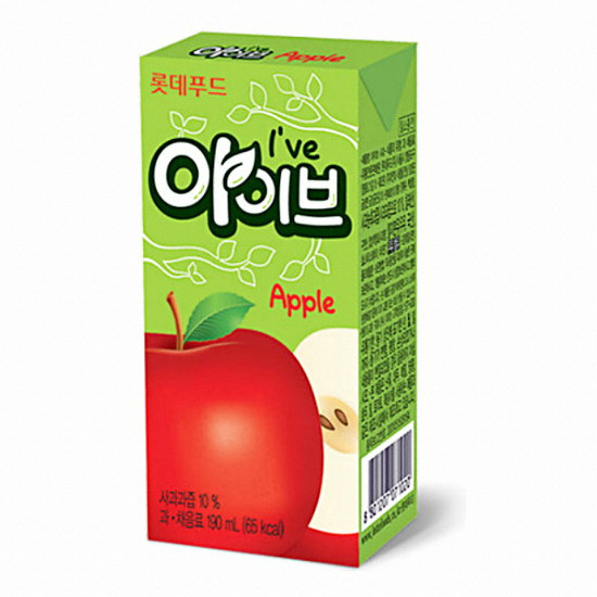 롯데푸드 파스퇴르 아이브 사과 190ml (24개)_이미지