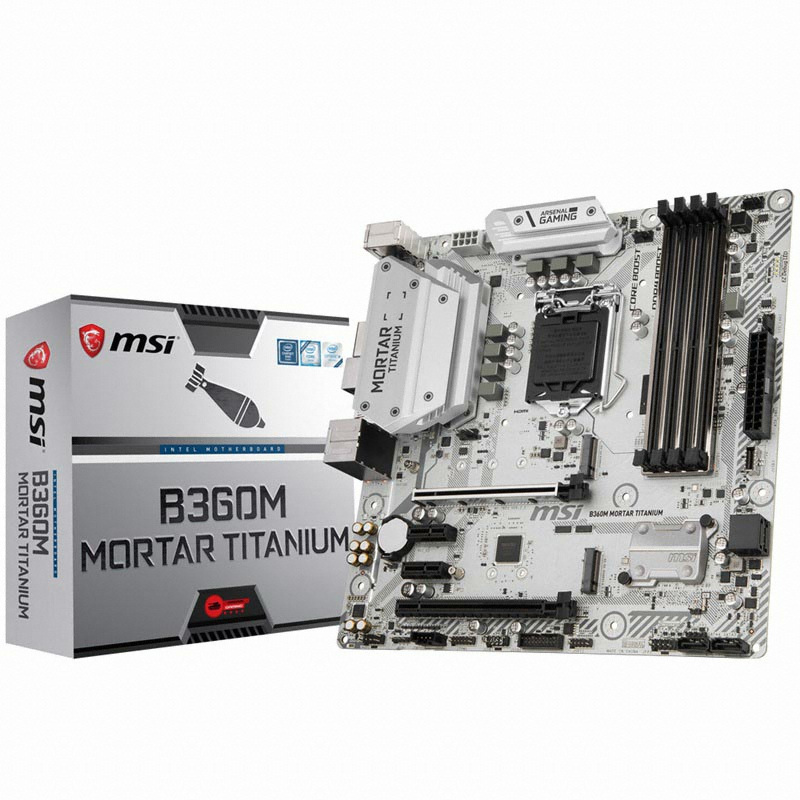 MSI B360M 박격포 티타늄