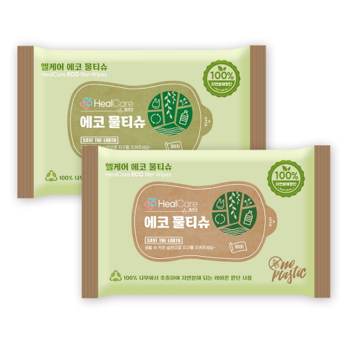 에코 물티슈 리필형 10매