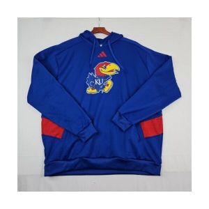 아디다스 KANSAS JAYHAWKS 풀오버 후드티 IQ0329