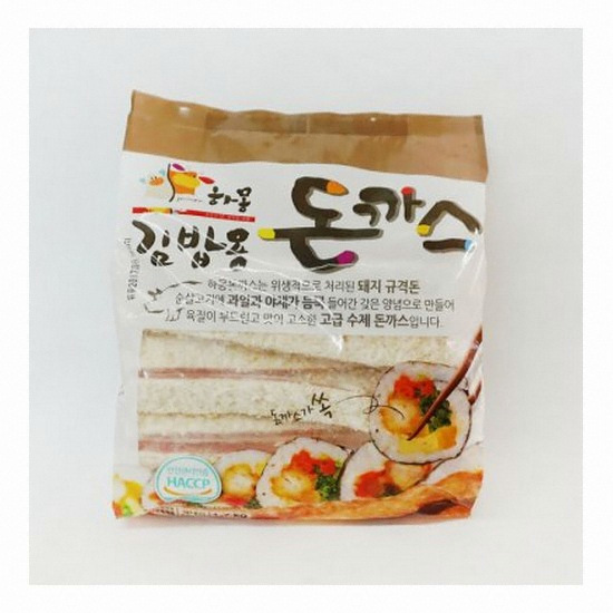 하몽푸드 김밥용 돈까스 1.7kg (1개)
