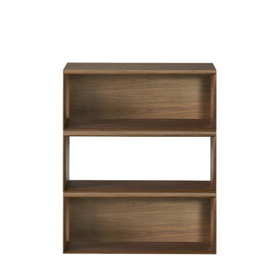 까사미아 MK 우드 패널콤비형 3단 장식장 1000_이미지