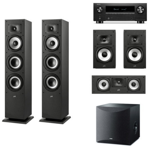 데논 AVC-X3800H + 폴크오디오 XT60 + XT20 + XT30 5.1채널 (NS-SW100)_이미지