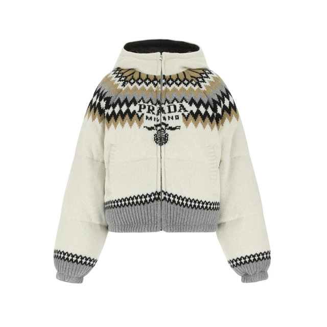 프라다 캐시미어 후드 다운 패딩 292029 10O8 F0040_이미지