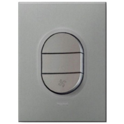 르그랑코리아 아테오 원형 스위치 팬마크 3구 1로 마그네슘_이미지